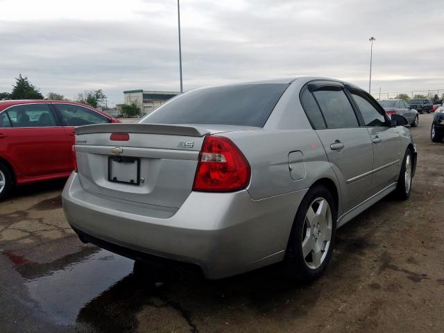 1G1ZW53106F166220 - 2006 CHEVROLET MALIBU SS  photo 4