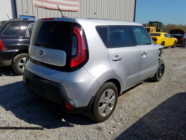 KNDJN2A2XE7736315 - 2014 KIA SOUL  photo 4