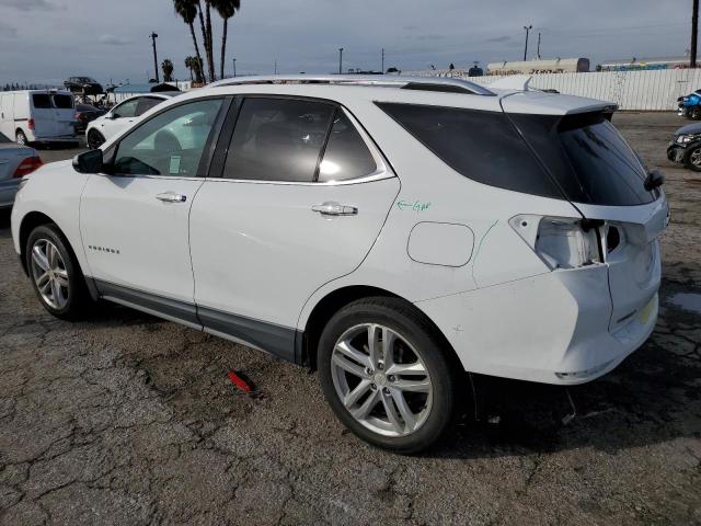 2GNAXMEV6J6121062 - 2018 CHEVROLET EQUINOX PREMIER WHITE photo 2