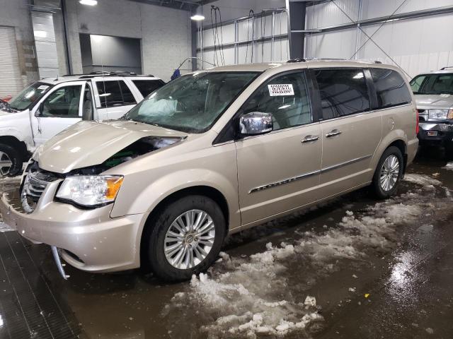 2C4RC1GG3DR512273 - 2013 CHRYSLER TOWN & COU LIMITED GOLD photo 1