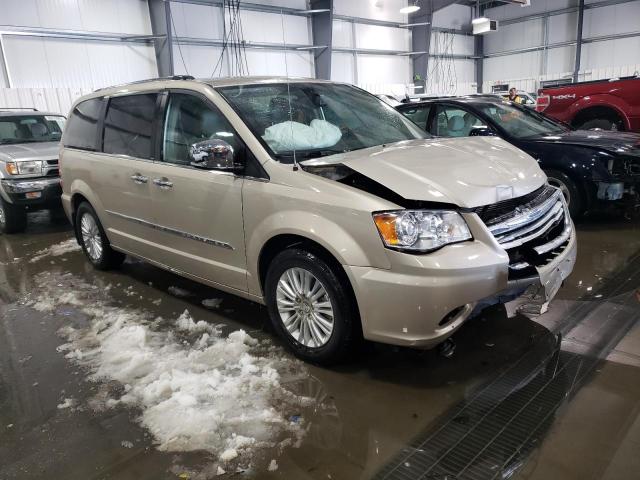 2C4RC1GG3DR512273 - 2013 CHRYSLER TOWN & COU LIMITED GOLD photo 4