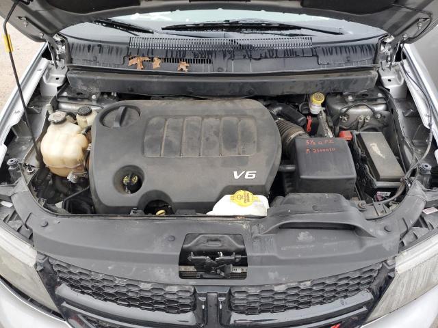 3C4PDDGG0JT504307 - 2018 DODGE JOURNEY CROSSROAD SILVER photo 12