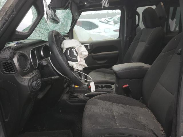 1C4HJXDG9NW117564 - 2022 JEEP WRANGLER U SPORT შავი ფოტო 7