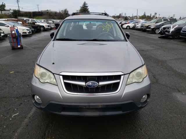 4S4BP61C787311195 - 2008 SUBARU OUTBACK 2. GRAY photo 5