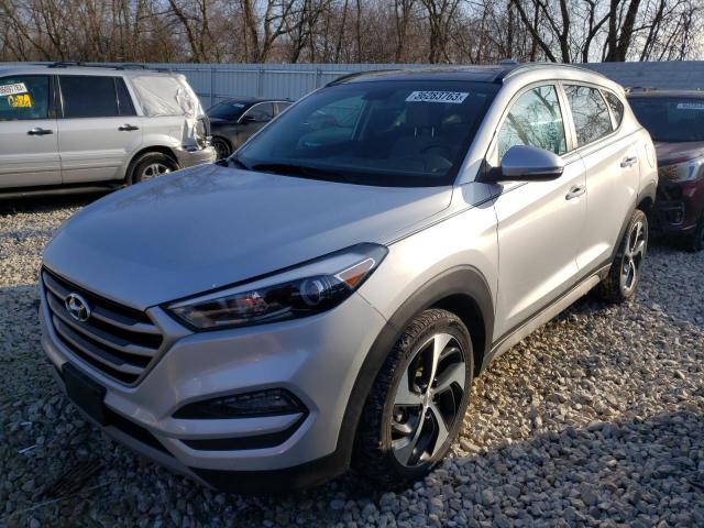 KM8J33A23JU722792 - 2018 HYUNDAI TUCSON VALUE SILVER photo 1