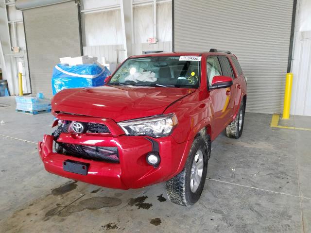 JTEBU5JR3K5646593 - 2019 TOYOTA 4RUNNER SR5  photo 2