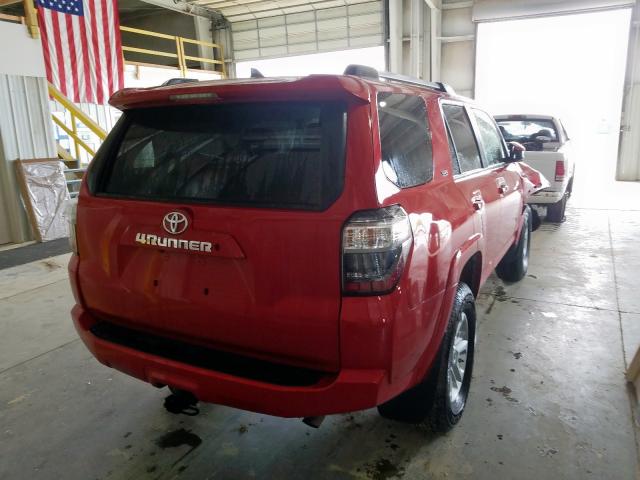 JTEBU5JR3K5646593 - 2019 TOYOTA 4RUNNER SR5  photo 4