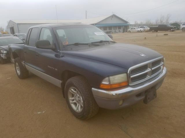 1B7HL2AX81S250559 - 2001 DODGE DAKOTA QUAD  photo 1