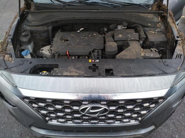 5NMS23AD1KH073855 - 2019 HYUNDAI SANTA FE SE GRAY photo 11