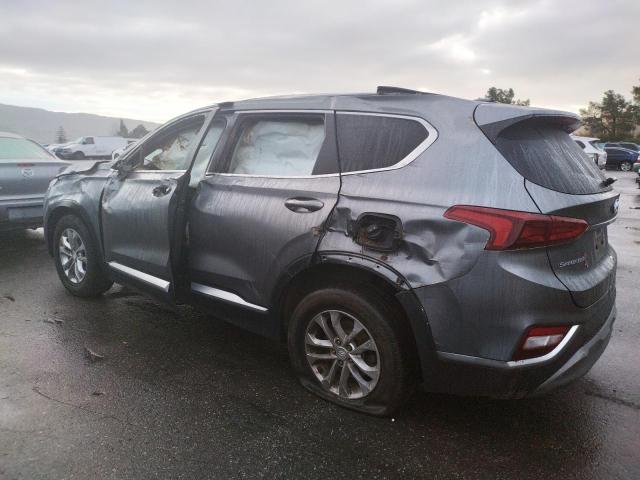 5NMS23AD1KH073855 - 2019 HYUNDAI SANTA FE SE GRAY photo 2