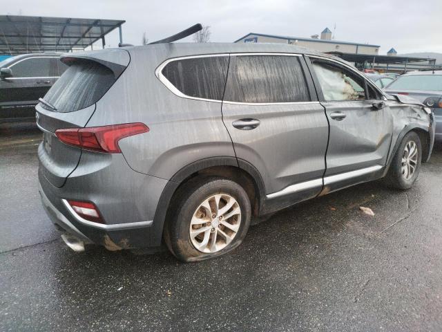 5NMS23AD1KH073855 - 2019 HYUNDAI SANTA FE SE GRAY photo 3