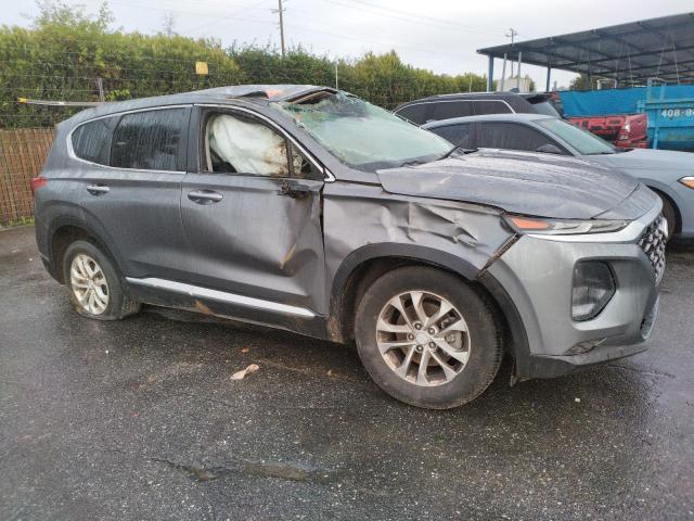 5NMS23AD1KH073855 - 2019 HYUNDAI SANTA FE SE GRAY photo 4