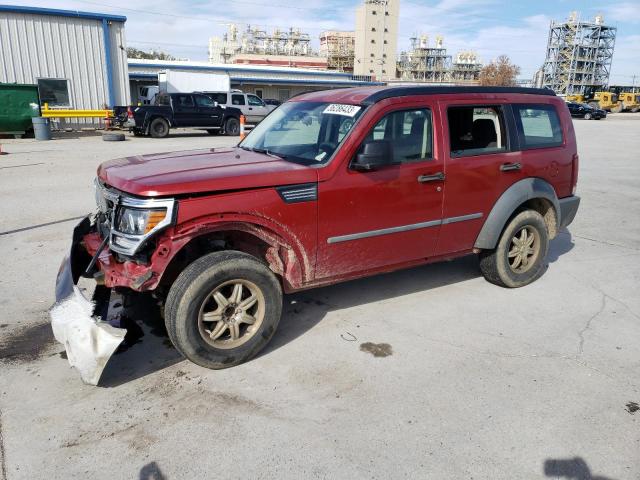 1D8GT28K18W110637 - 2008 DODGE NITRO SXT RED photo 1