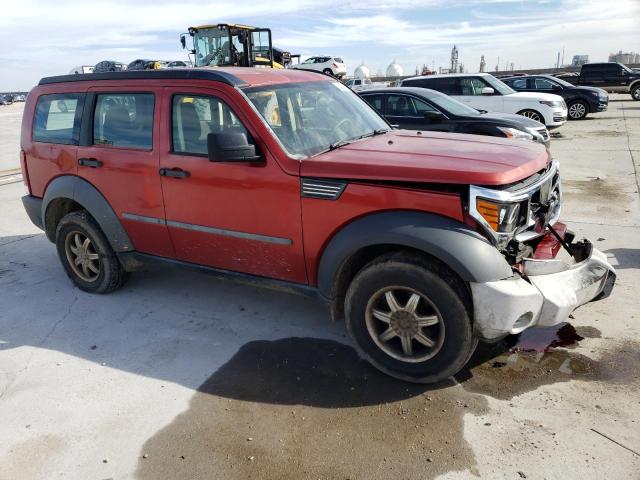 1D8GT28K18W110637 - 2008 DODGE NITRO SXT RED photo 4