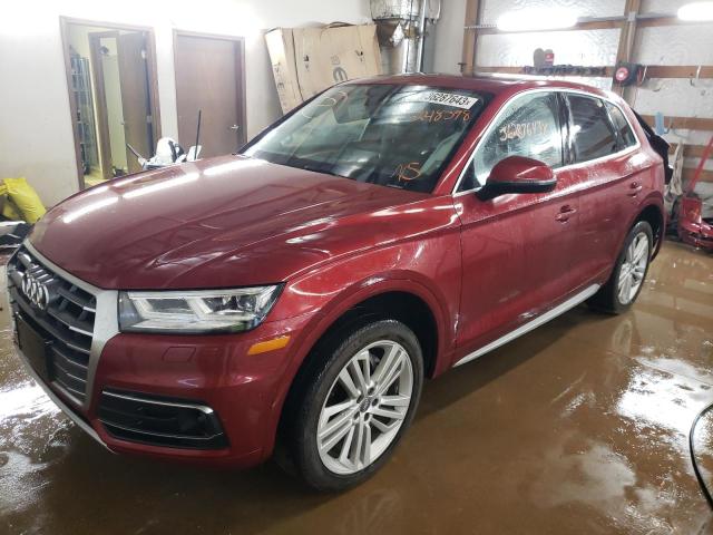 WA1CNAFY8J2248398 - 2018 AUDI Q5 PRESTIGE MAROON photo 1