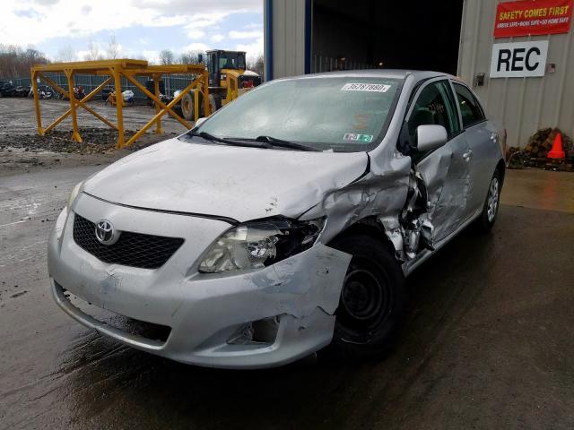 JTDBL40E79J033393 - 2009 TOYOTA COROLLA BASE  photo 2