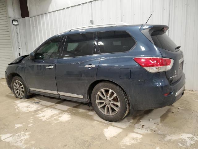5N1AR2MM3FC720883 - 2015 NISSAN PATHFINDER S أزرق صورة 2
