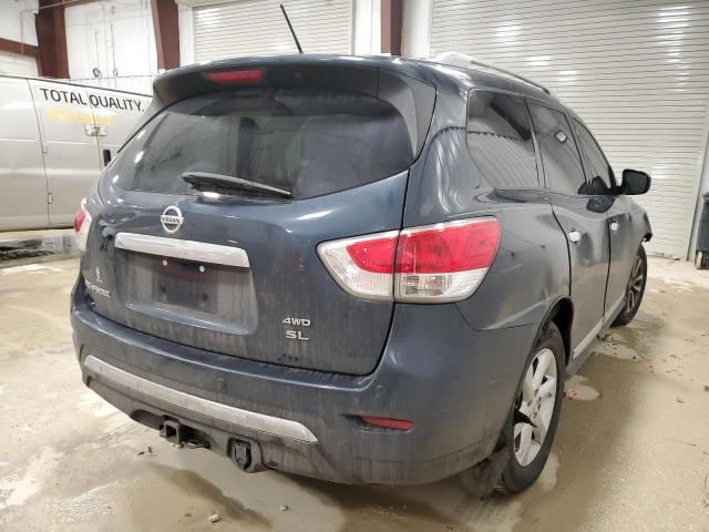 5N1AR2MM3FC720883 - 2015 NISSAN PATHFINDER S أزرق صورة 3