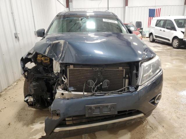 5N1AR2MM3FC720883 - 2015 NISSAN PATHFINDER S أزرق صورة 5