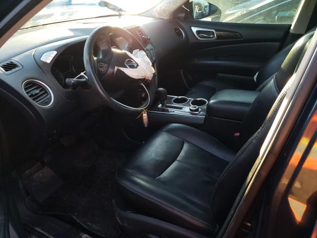 5N1AR2MM3FC720883 - 2015 NISSAN PATHFINDER S أزرق صورة 7