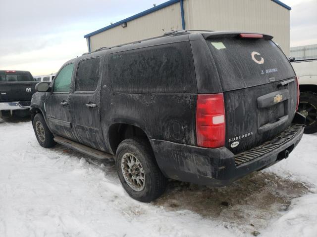 1GNSKJE31BR213086 - 2011 CHEVROLET SUBURBAN K1500 LT BLACK photo 2