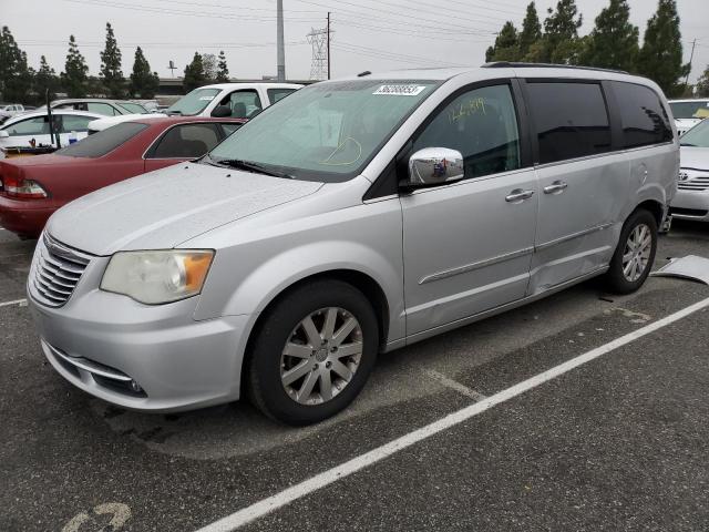 2A4RR8DG5BR704491 - 2011 CHRYSLER TOWN & COU TOURING L SILVER photo 1
