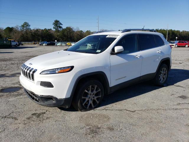 1C4PJLCB9FW741733 - 2015 JEEP CHEROKEE LATITUDE WHITE photo 1