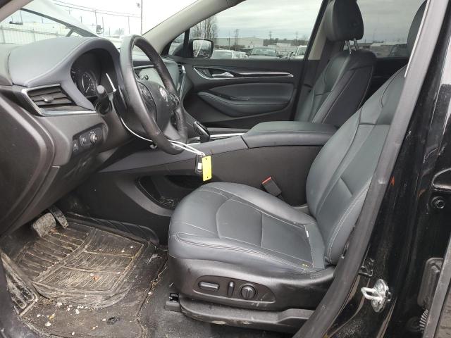 5GAEVAKWXMJ188073 - 2021 BUICK ENCLAVE ESSENCE BLACK photo 7