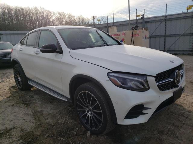 WDC0J4KB2JF376517 - 2018 MERCEDES-BENZ GLC COUPE 300 4MATIC WHITE photo 4