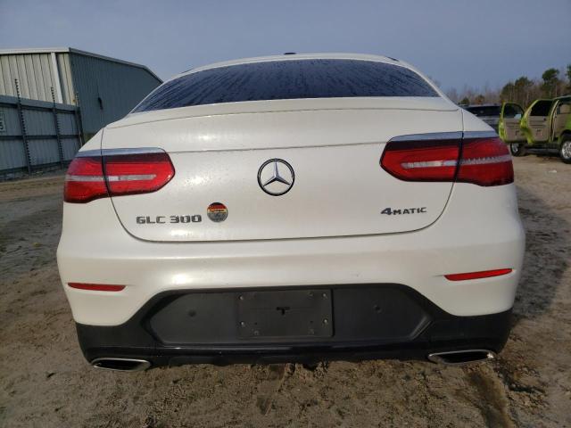 WDC0J4KB2JF376517 - 2018 MERCEDES-BENZ GLC COUPE 300 4MATIC WHITE photo 6