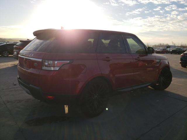 SALWR2KF8GA107856 - 2016 LAND ROVER RANGE ROVE HSE RED photo 3