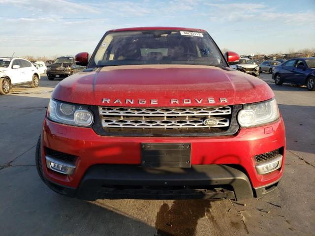 SALWR2KF8GA107856 - 2016 LAND ROVER RANGE ROVE HSE RED photo 5