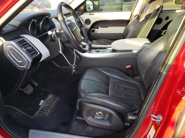 SALWR2KF8GA107856 - 2016 LAND ROVER RANGE ROVE HSE RED photo 7