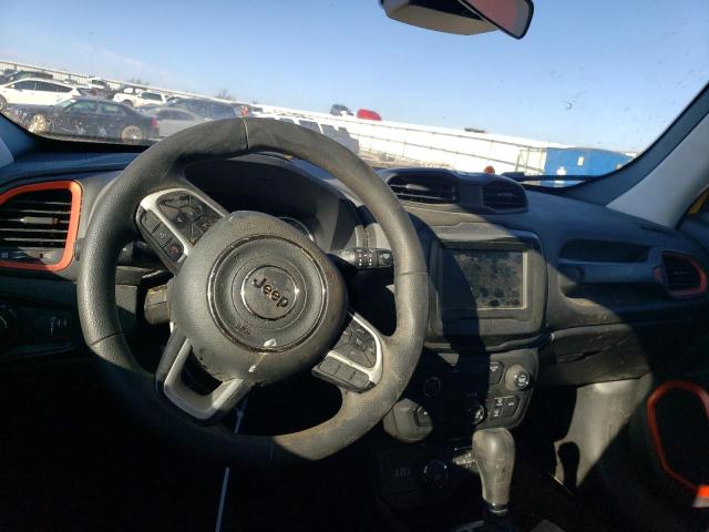 ZACCJBAB7JPH89720 - 2018 JEEP RENEGADE SPORT Դեղին լուսանկար 8