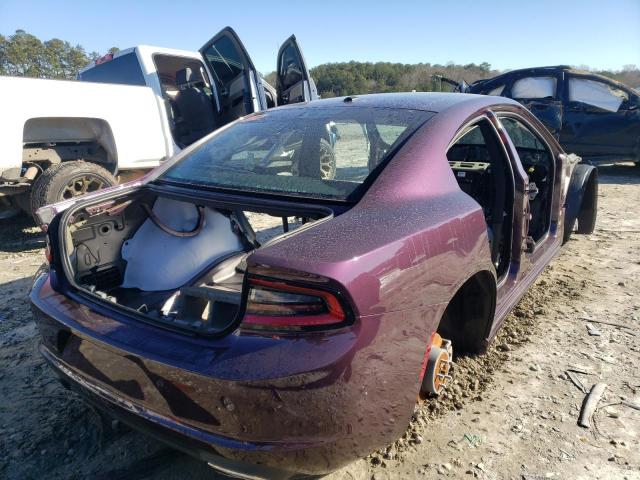 2C3CDXBG9NH141158 - 2022 DODGE CHARGER SXT PURPLE photo 3