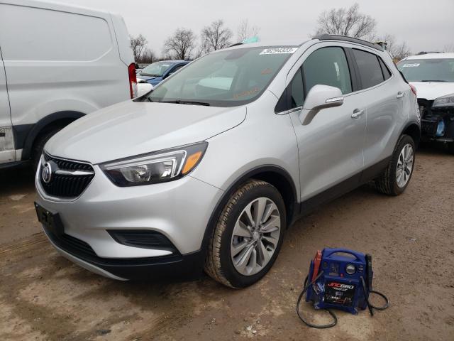 KL4CJASB2KB952160 - 2019 BUICK ENCORE PREFERRED Күміс фото 1