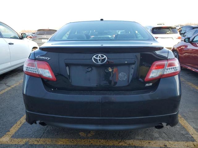 4T1BF3EKXBU707679 - 2011 TOYOTA CAMRY BASE BLACK photo 6