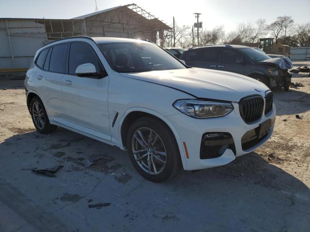 5UXTY5C09M9H85359 - 2021 BMW X3 XDRIVE30I WHITE photo 4