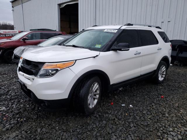 1FM5K7D82FGC46102 - 2015 FORD EXPLORER XLT WHITE photo 1