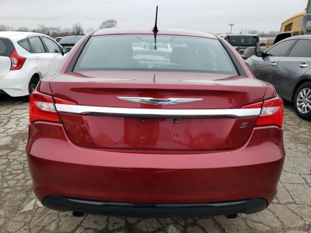 1C3CCBBG2DN711996 - 2013 CHRYSLER 200 TOURING MAROON photo 6