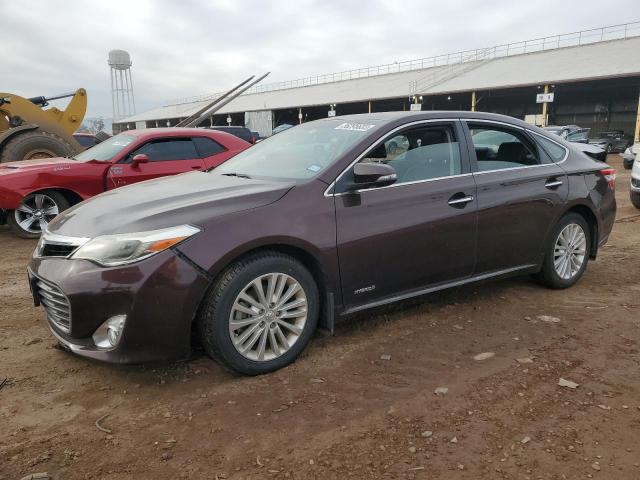 4T1BD1EB0EU029524 - 2014 TOYOTA AVALON HYBRID BURGUNDY photo 1