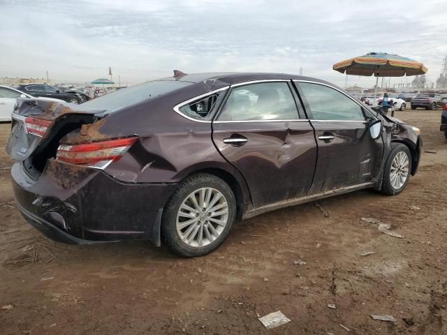 4T1BD1EB0EU029524 - 2014 TOYOTA AVALON HYBRID BURGUNDY photo 3