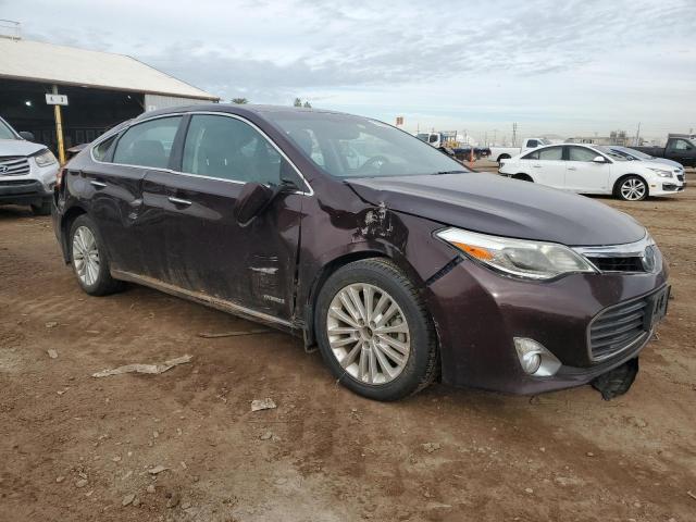 4T1BD1EB0EU029524 - 2014 TOYOTA AVALON HYBRID BURGUNDY photo 4