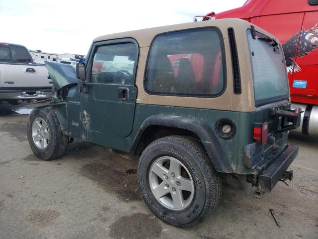 1J4FY29P9XP423279 - 1999 JEEP WRANGLER / SE GREEN photo 2