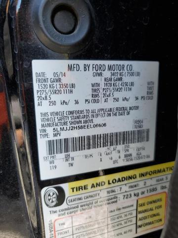 5LMJJ2H58EEL06606 - 2014 LINCOLN NAVIGATOR 黑色 照片 14