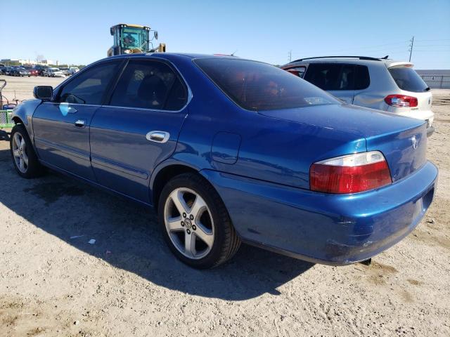 19UUA56872A048859 - 2002 ACURA 3.2TL TYPE-S BLUE photo 2