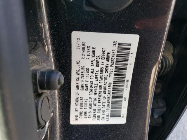 19UUA8F56DA014860 - 2013 ACURA TL TECH CHARCOAL photo 12