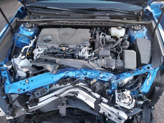 4T1G31AK4LU019915 - 2020 TOYOTA CAMRY SE BLUE photo 11