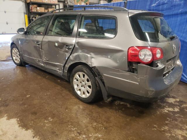 WVWXK73C07E013285 - 2007 VOLKSWAGEN PASSAT WAGON GRAY photo 2