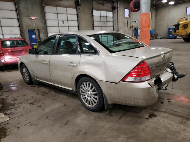 1MEHM42116G619029 - 2006 MERCURY MONTEGO PREMIER 奶油色 照片 2